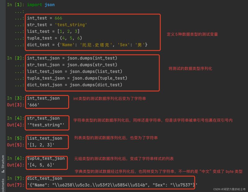 Python中序列化與反序列化的示例分析