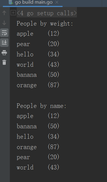 golag如何使用sort.slice包实现对象list排序