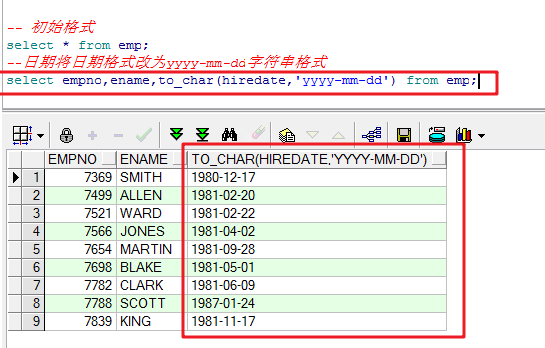 Oracle数据库中通用的函数是什么