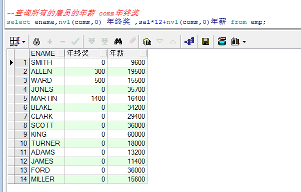 Oracle数据库中通用的函数是什么