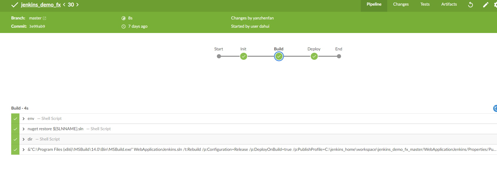 Jenkins怎么编译.NET Core和.NET Framework项目并远程部署到IIS