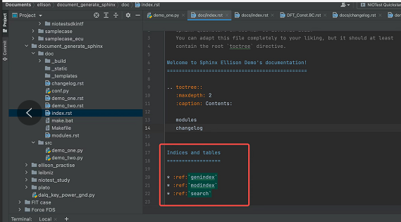 Sphinx怎么生成python文档