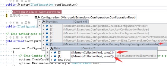 ASP.NET Core中的Configuration如何配置