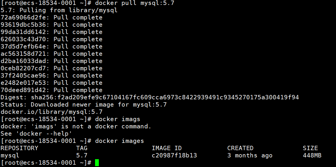 docker怎么安裝mysql