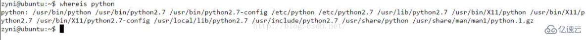 linux如何查看python安装路径