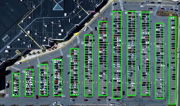 OpenCV停車場車位實時檢測項目分析