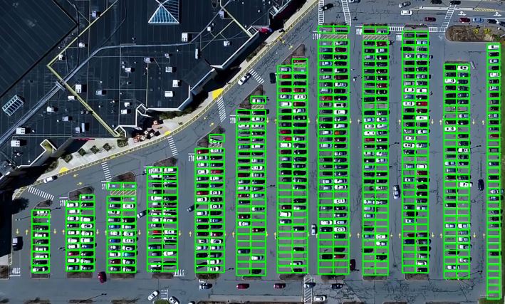 OpenCV停车场车位实时检测项目分析