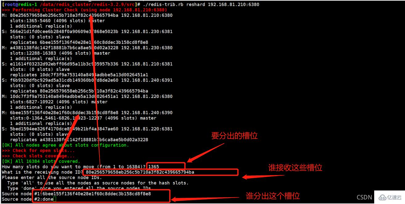 Redis Cluster集群收缩主从节点的方法  redis 第6张