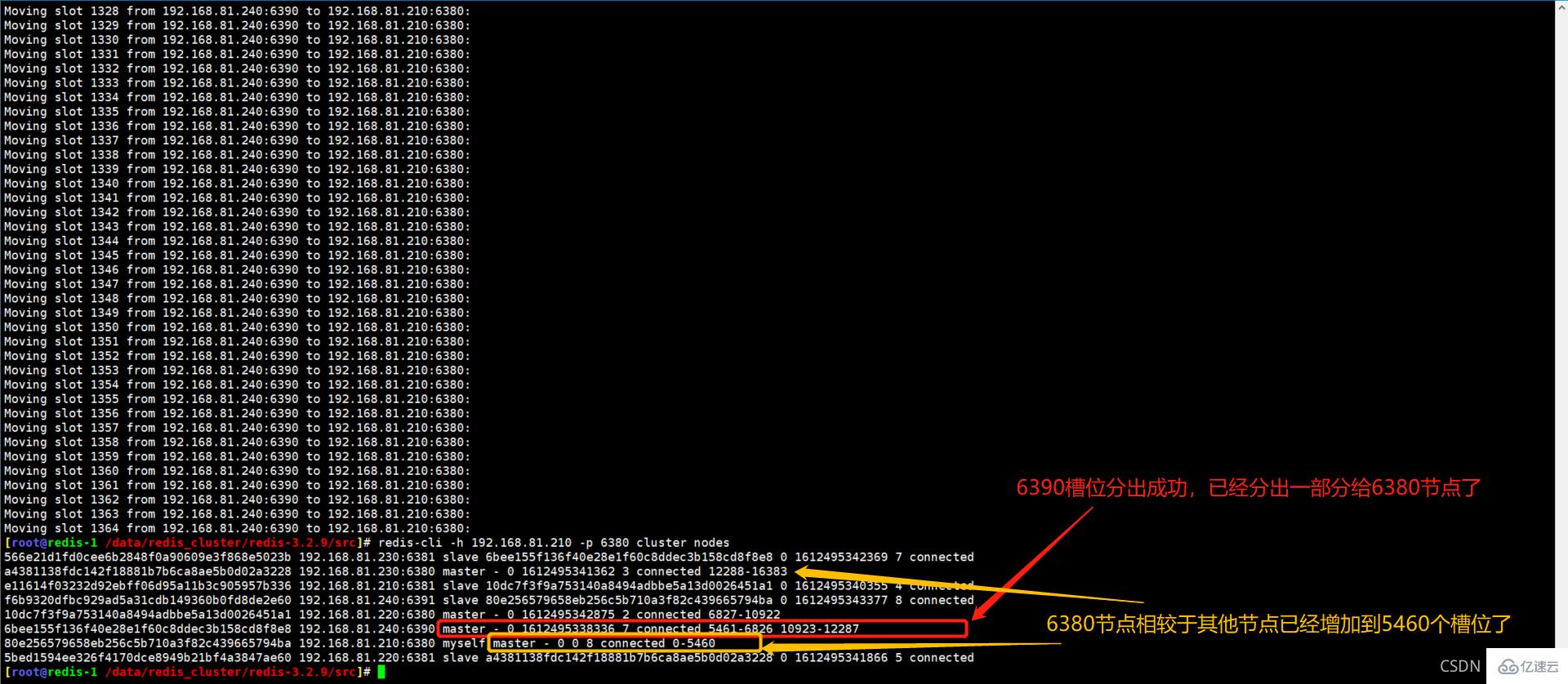 Redis Cluster集群收缩主从节点的方法  redis 第8张