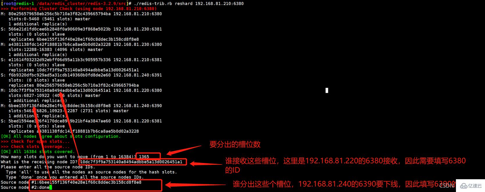 Redis Cluster集群收縮主從節(jié)點(diǎn)的方法