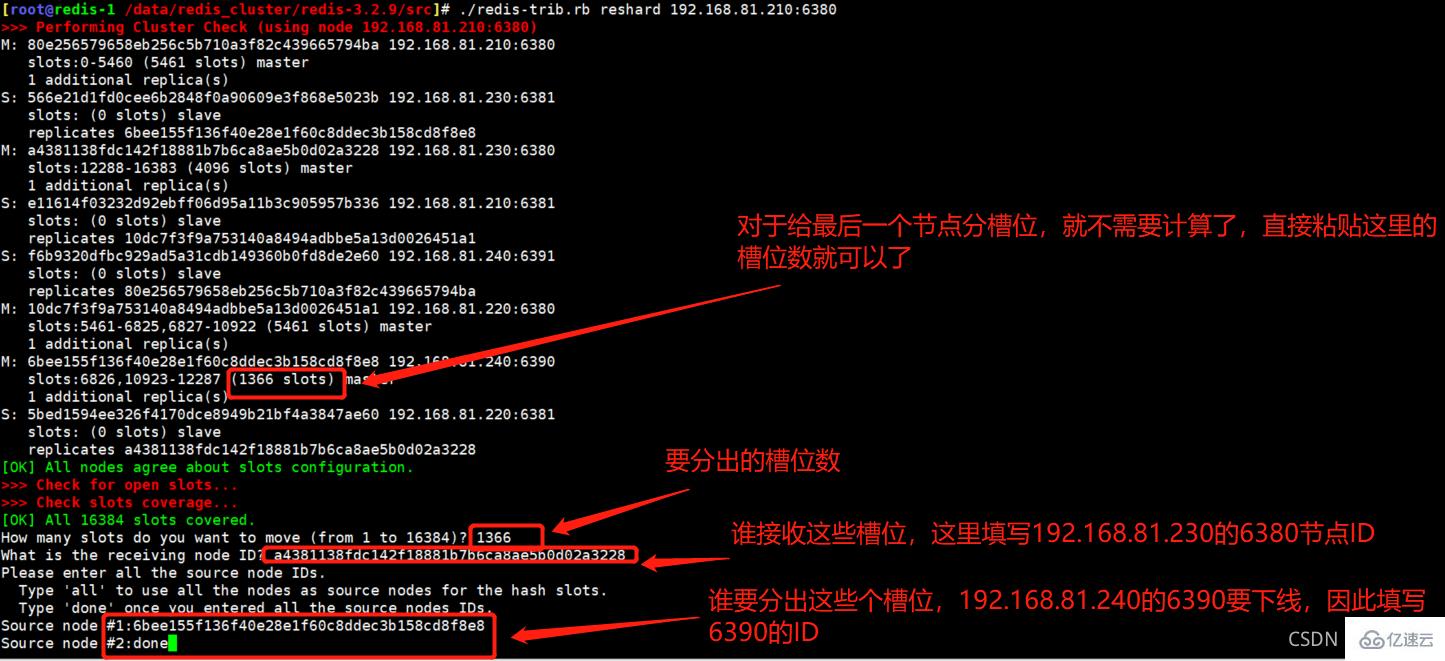 Redis Cluster集群收縮主從節(jié)點(diǎn)的方法