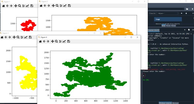 Python利用随机函数生成变化图形的方法  python 第1张