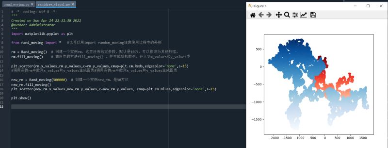 Python怎么利用随机函数生成变化图形