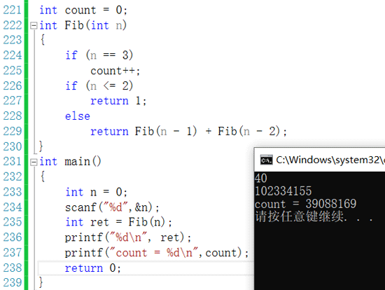 C语言函数的递归怎么调用