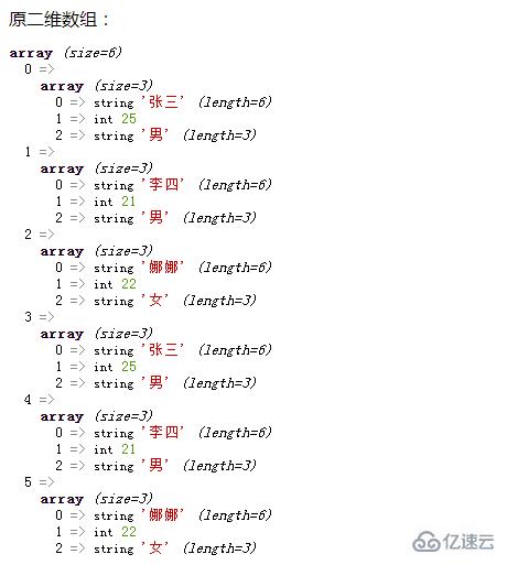 php如何将二维数组转三维数组