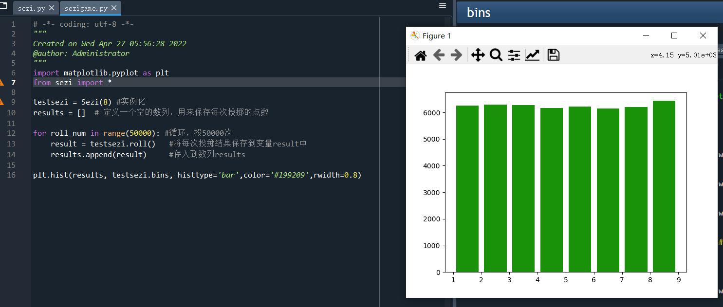 Python+matplotlib怎么绘制条形图和直方图