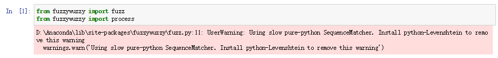 Python+FuzzyWuzzy怎么實(shí)現(xiàn)模糊匹配