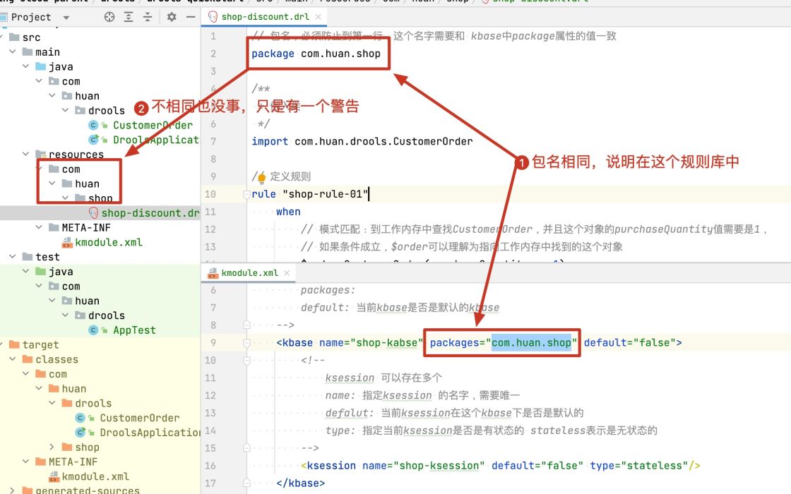 drools入門案例分析