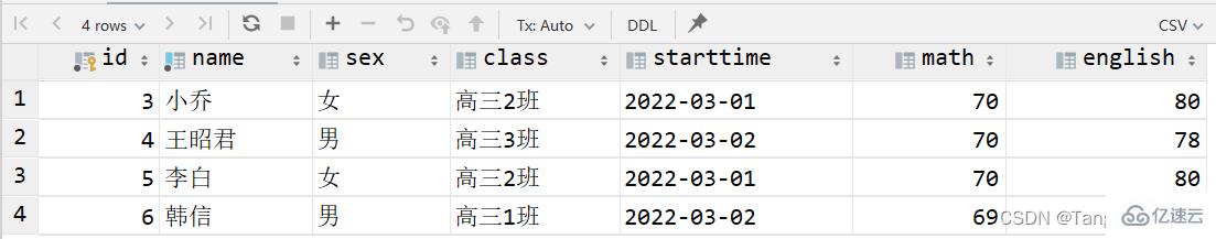 MySQL的DDL、DML及DQL基础知识点有哪些