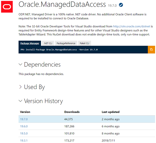 C#如何使用Oracle.ManagedDataAccess.dll组件连接Oracle数据库  oracle.manageddataaccess.dll 第1张