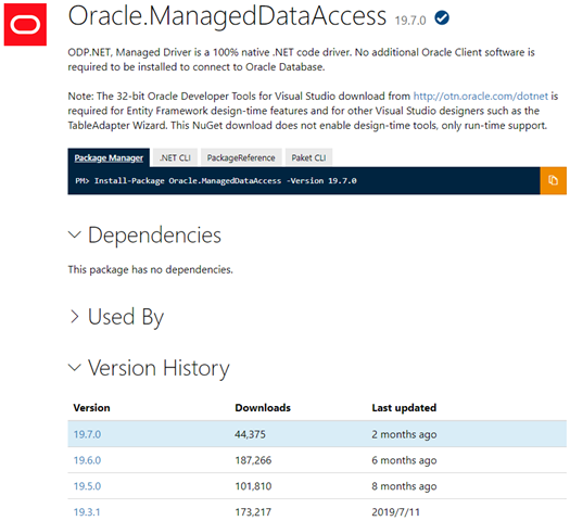 C#如何使用Oracle.ManagedDataAccess.dll組件連接Oracle數(shù)據(jù)庫