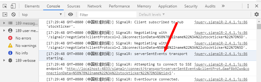 ASP.NET如何使用SignalR2实现服务器广播