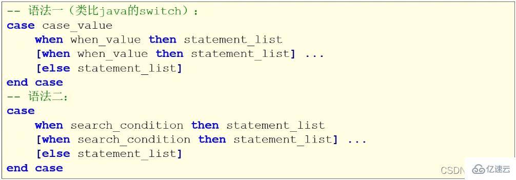 MySQL的存储过程实例分析