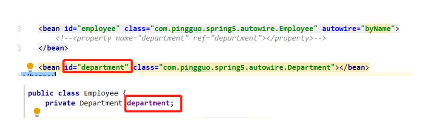 spring IOC容器的Bean管理XML自动装配怎么实现  spring 第1张