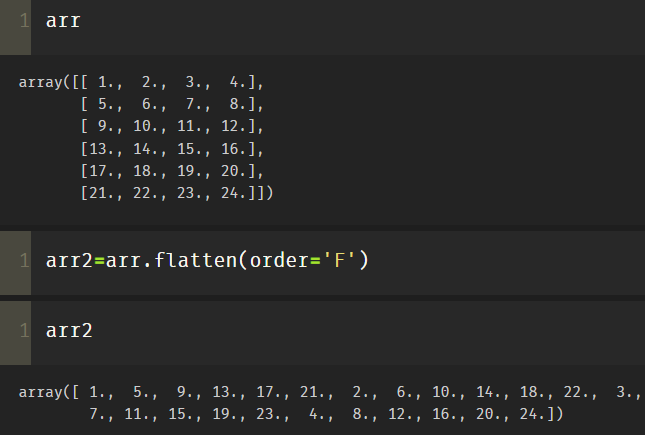 Python数组变形的实现方法有哪些