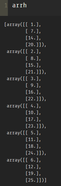 Python数组变形的实现方法有哪些