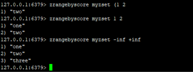 Redis基本数据类型Zset有序集合常用操作实例分析  redis 第4张