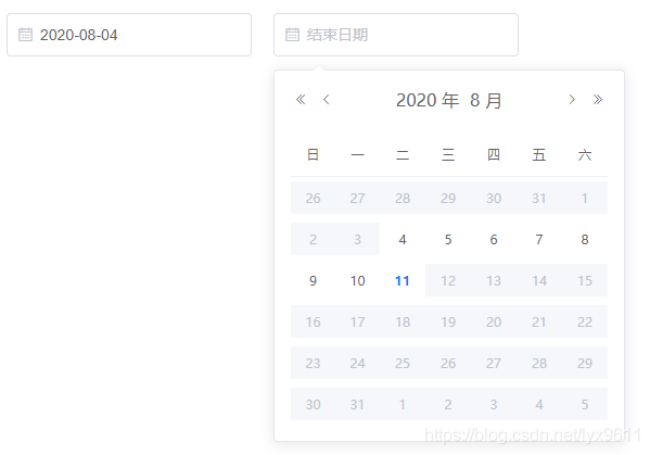 VUE-ElementUI时间区间选择器如何使用