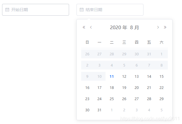 VUE-ElementUI时间区间选择器如何使用