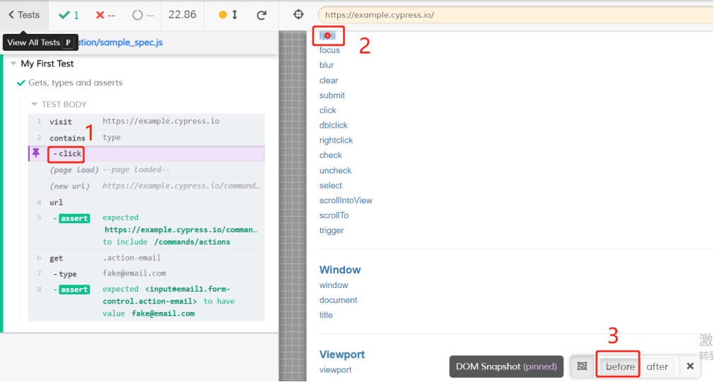 cypress中丰富的调试工具如何使用