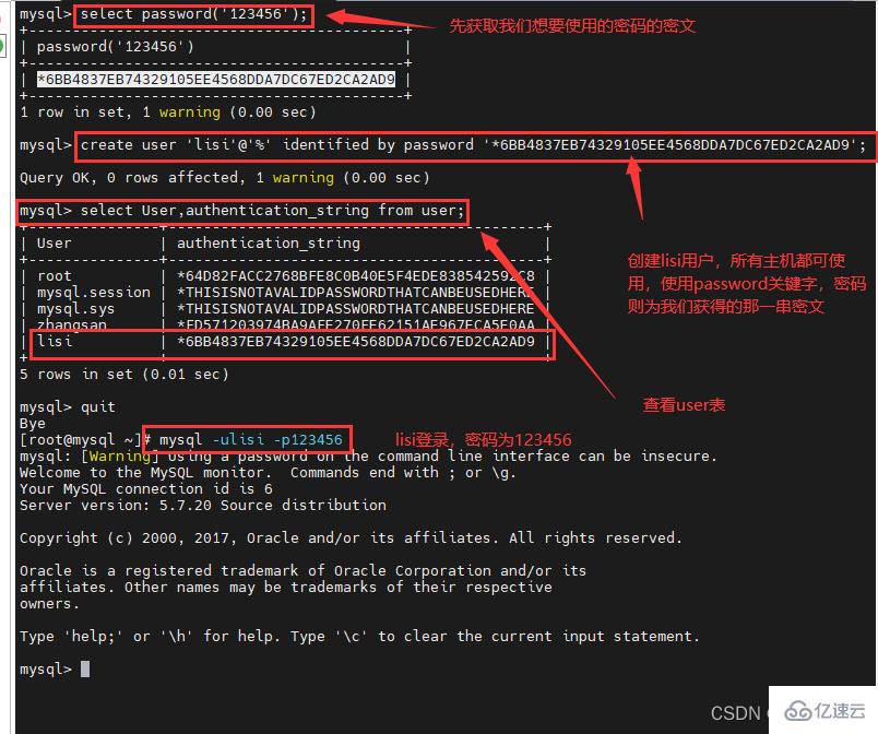 MySQL的用户如何管理