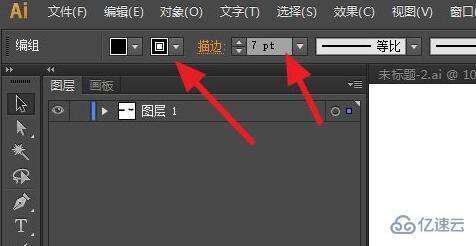 windows ai加粗字体怎么设置