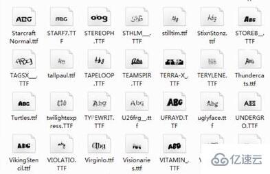 ps如何把字体导入