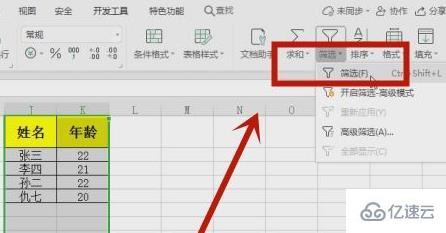 excel怎么筛选出自己想要的数据  excel 第2张