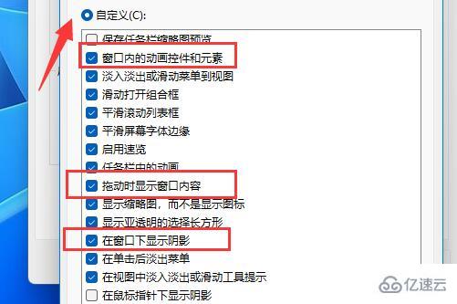 win11窗口动画效果如何设置