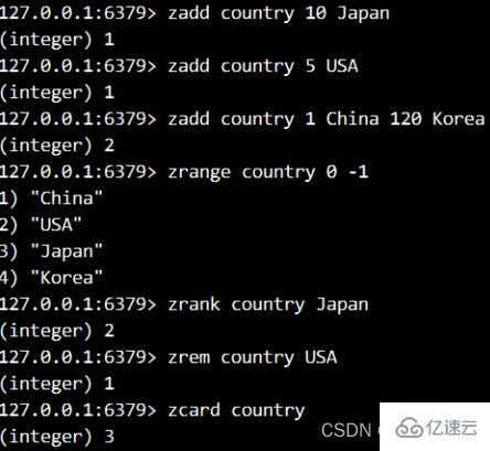 Redis的五种数据类型实例分析