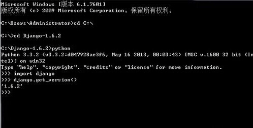 Python的Web框架Django怎么安装