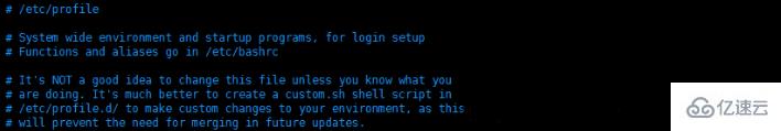 linux中环境变量配置在什么文件  linux 第1张