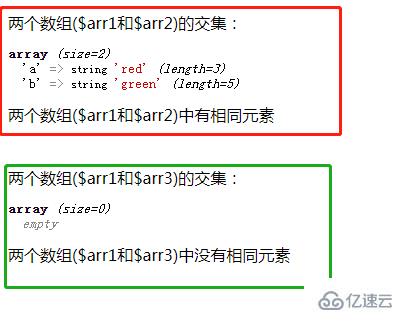 php如何对比两个数组是否有相同元素