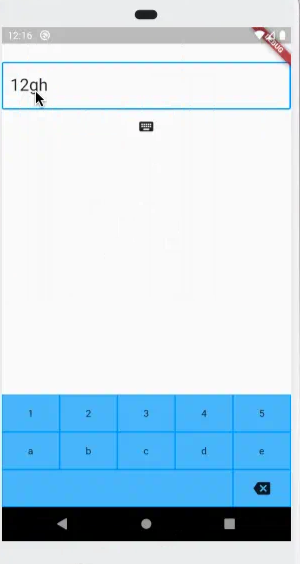 Flutter如何自定义应用程序内键盘  flutter 第8张