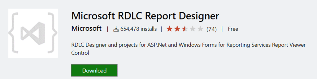 如何为Visual Studio手工安装微软ReportViewer控件
