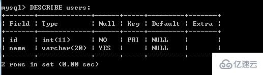 mysql如何給列加注釋