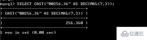 mysql中如何将字符串转为浮点数