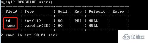 mysql如何查询字段名称