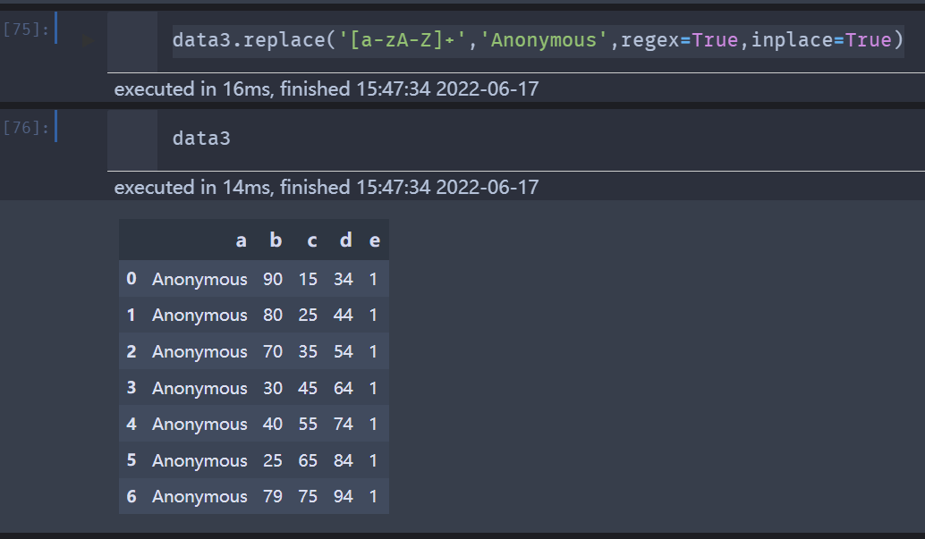 pandas Dataframe怎么实现批量修改值