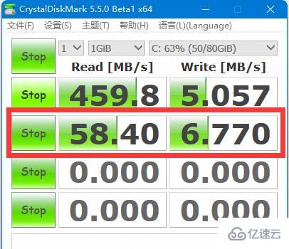 crystaldiskmark参数指的是什么意思